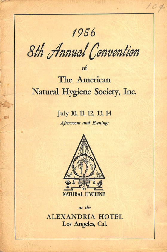 Conference Program. Los Angeles, 1956